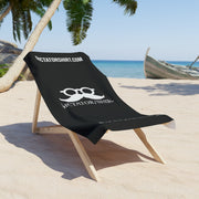Black Beach Towel