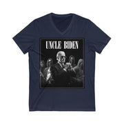 Uncle Biden BW | Men's V-Neck T-Shirt
