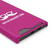 Pink Phone Case With Card Holder