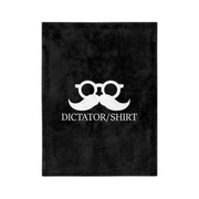 Black Velveteen Microfiber Blanket