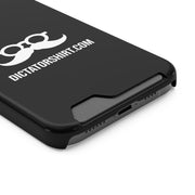 Black Phone Case With Card Holder