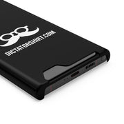 Black Phone Case With Card Holder