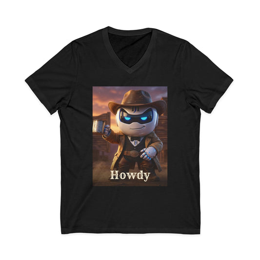 Botson — Howdy | V-Neck T-Shirt