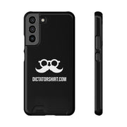 Black Phone Case With Card Holder