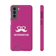 Pink Phone Case With Card Holder