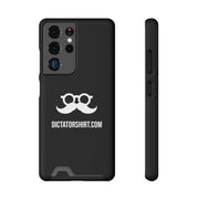 Black Phone Case With Card Holder