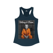 Hillary Clinton 4 Prison | Women's Racerback Tank