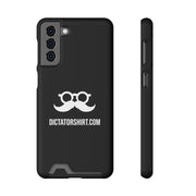 Black Phone Case With Card Holder