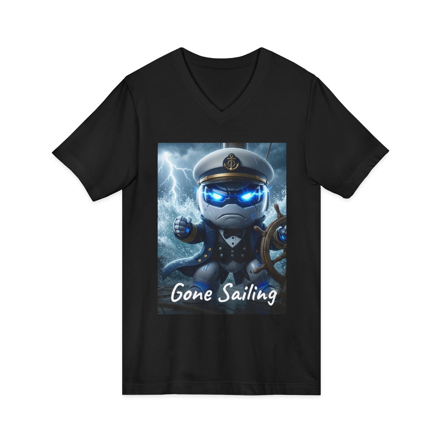 Botson — Gone Sailing | V-Neck T-Shirt