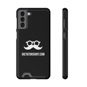 Black Phone Case With Card Holder