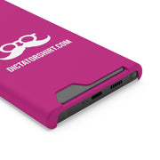 Pink Phone Case With Card Holder