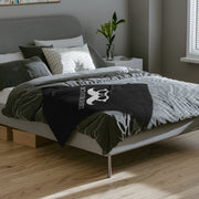 Black Velveteen Microfiber Blanket