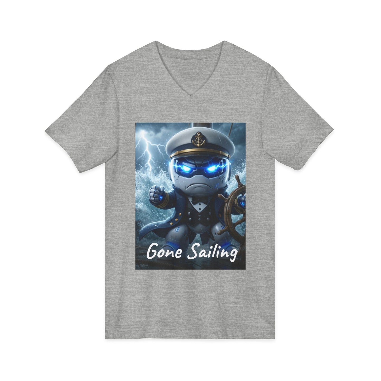 Botson — Gone Sailing | V-Neck T-Shirt