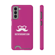 Pink Phone Case With Card Holder