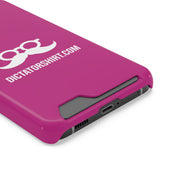 Pink Phone Case With Card Holder