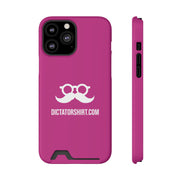 Pink Phone Case With Card Holder