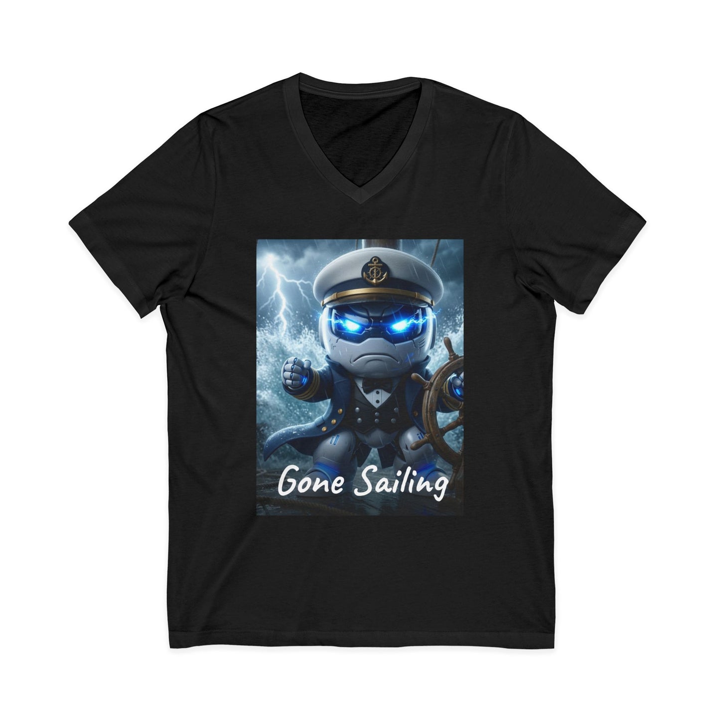 Botson — Gone Sailing | V-Neck T-Shirt