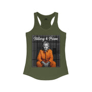 Hillary Clinton 4 Prison | Women's Racerback Tank