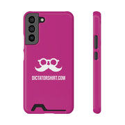 Pink Phone Case With Card Holder
