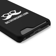 Black Phone Case With Card Holder