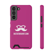 Pink Phone Case With Card Holder