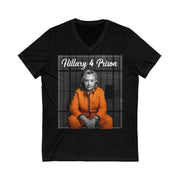 Hillary Clinton 4 Prison | Men's V-Neck T-Shirt