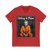 Hillary Clinton 4 Prison | Men's V-Neck T-Shirt