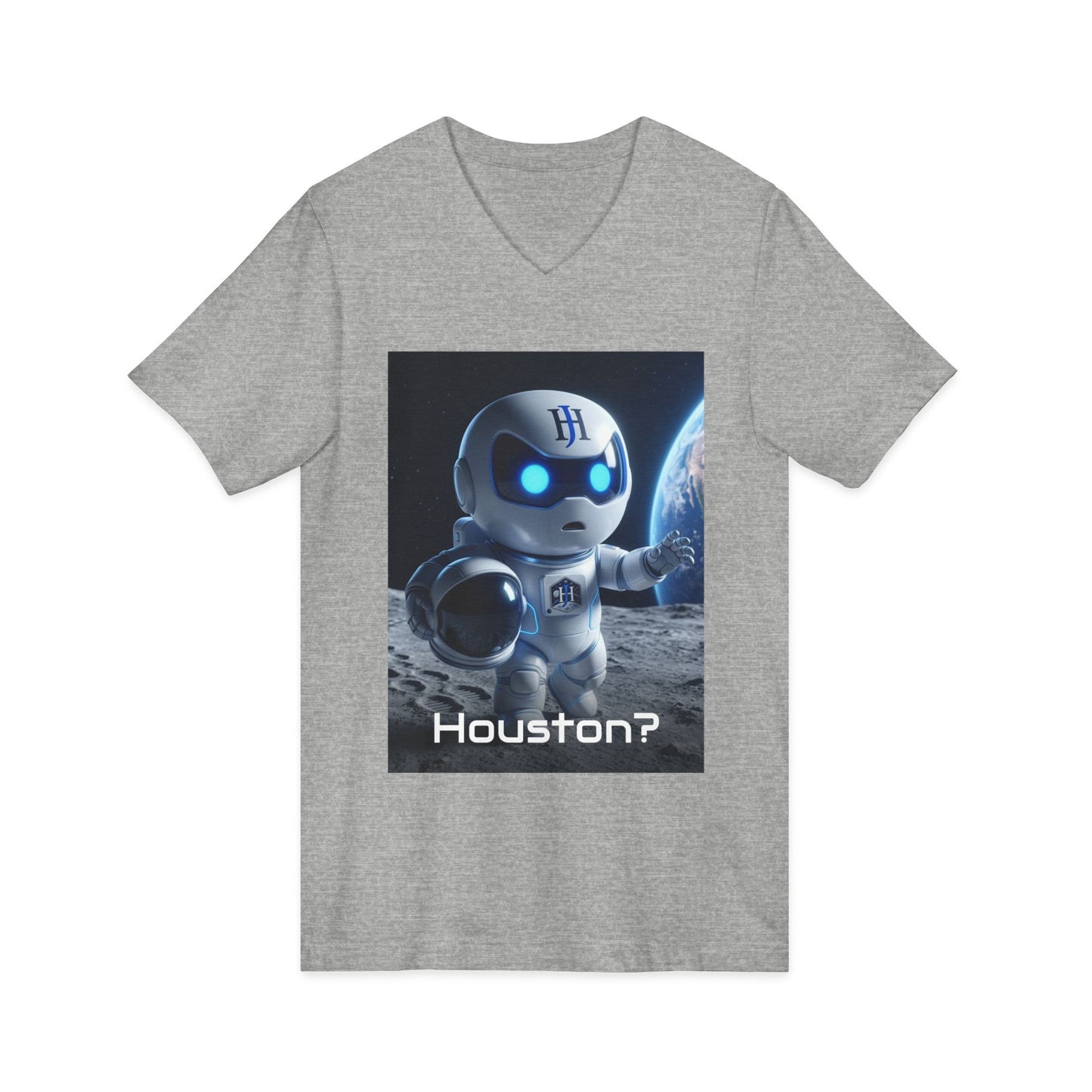 Botson — Houston? | V-Neck T-Shirt